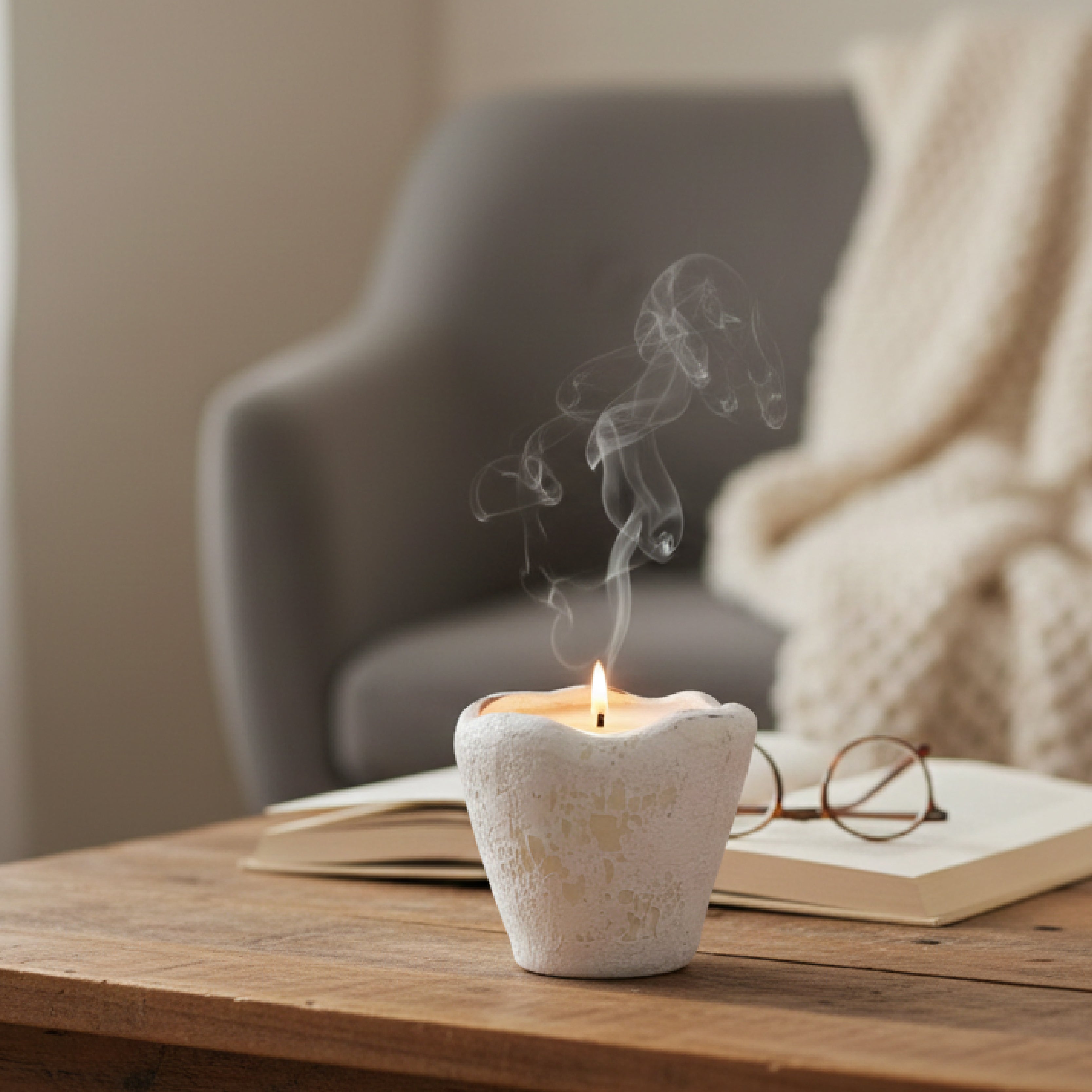 Gelas Gelombang Candle