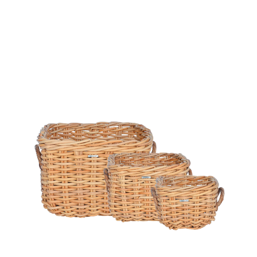 Set Basket Kubu Grey