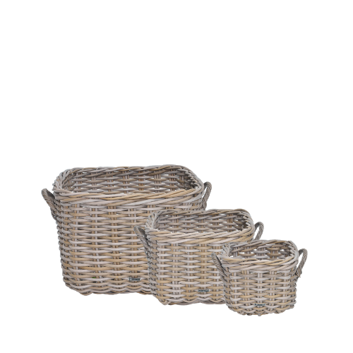 Set Basket Kubu Grey