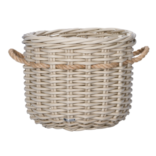 Pot Basket With Fiber Rope M
