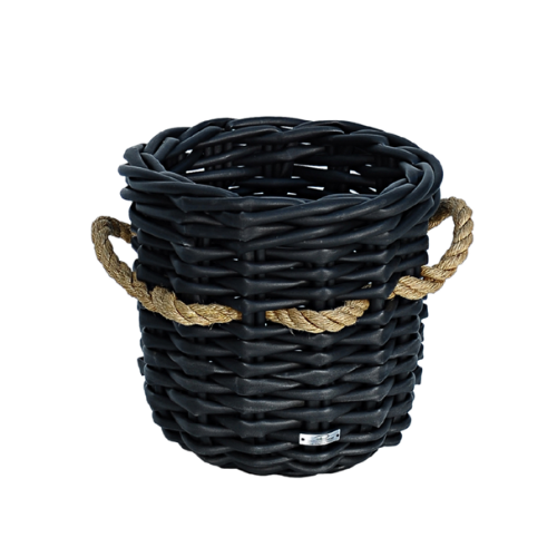 Pot Basket With Fiber Rope S