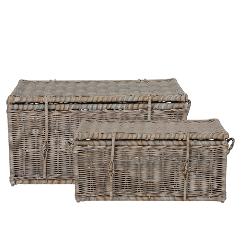 Trunk Laundry Basket Set Of 2