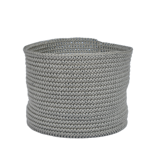 Viareggio Crochet Lid Basket L