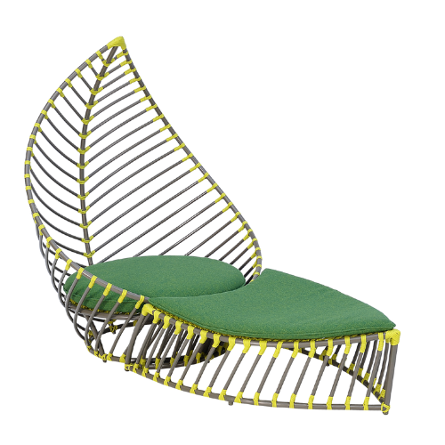 Foglia Lounge Chair & Stool