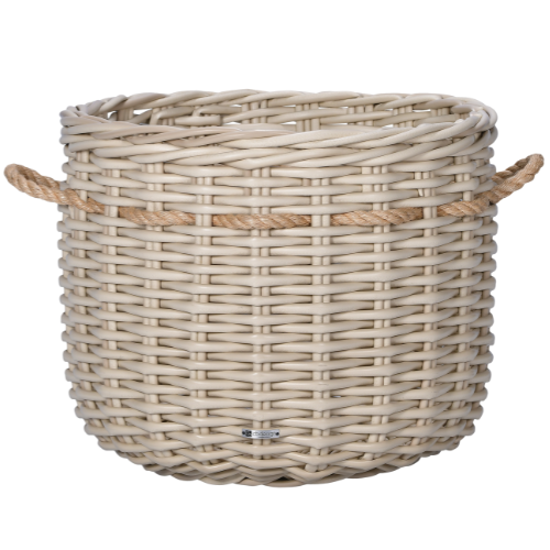 Pot Basket With Fiber Rope L