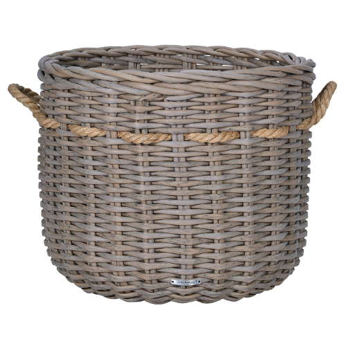 Pot Basket With Fiber Rope L