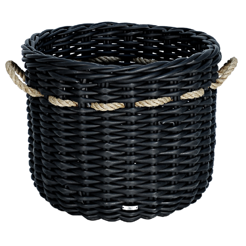Pot Basket With Fiber Rope L