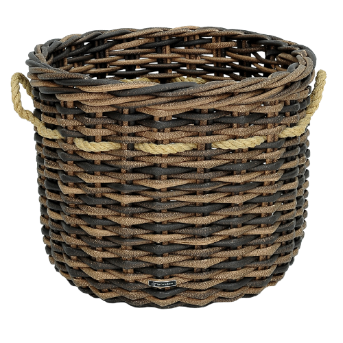 Pot Basket With Fiber Rope L