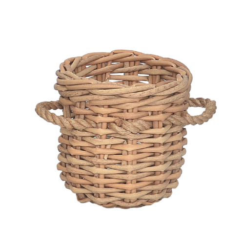 Pot Basket With Fiber Rope S