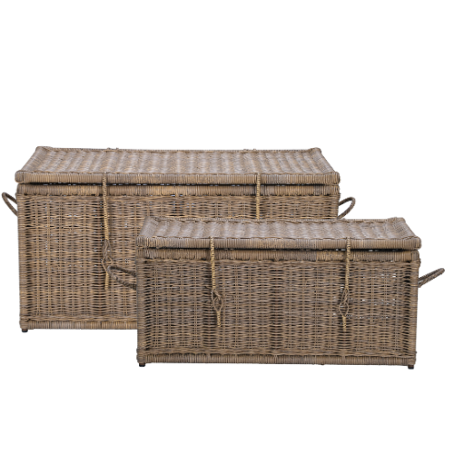 Trunk Laundry Basket Set Of 2