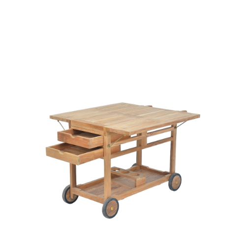 Table Trolley + 3 Drawers
