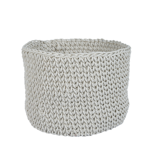 Viareggio Crochet Basket L