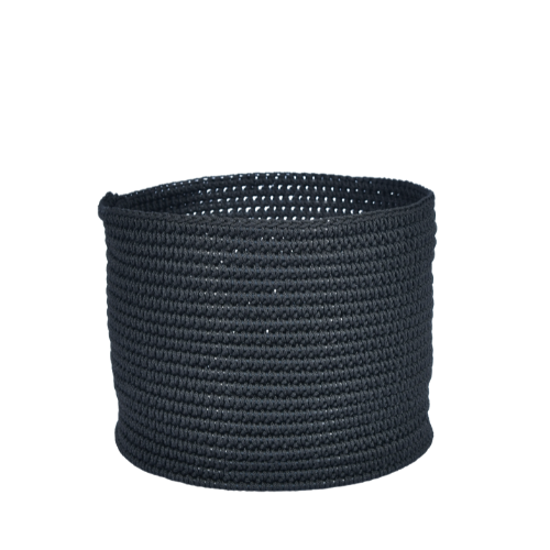 Viareggio Crochet Lid Basket M